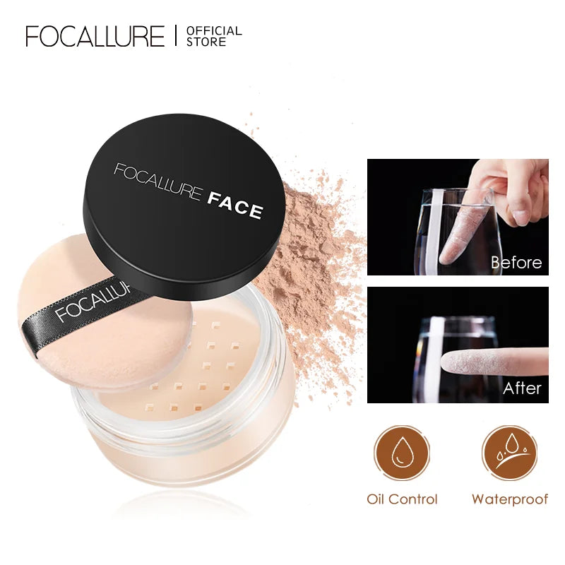 FOCALLURE Pó Facial À Prova D 'Água de Longa Duração