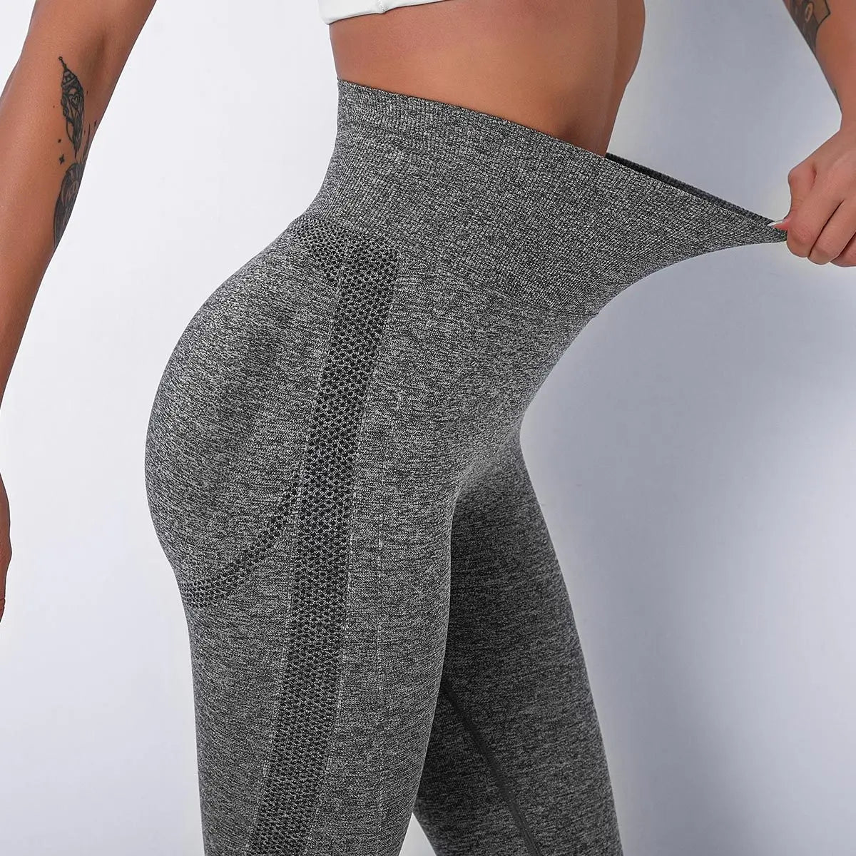 Leggings de Treino Fitness Elásticas Femininas